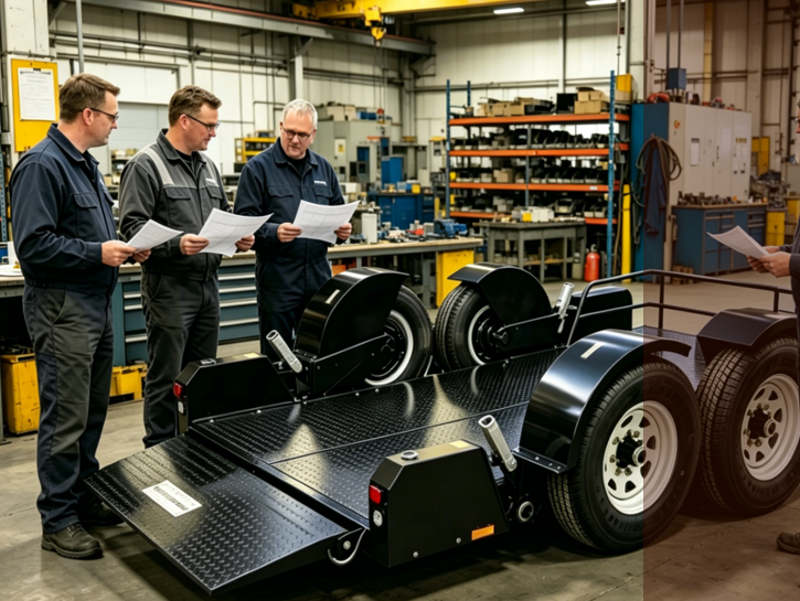 Hydraulický zdvíhací príves WholeChainTech: Kompletný sprievodca ovládaním drôtu