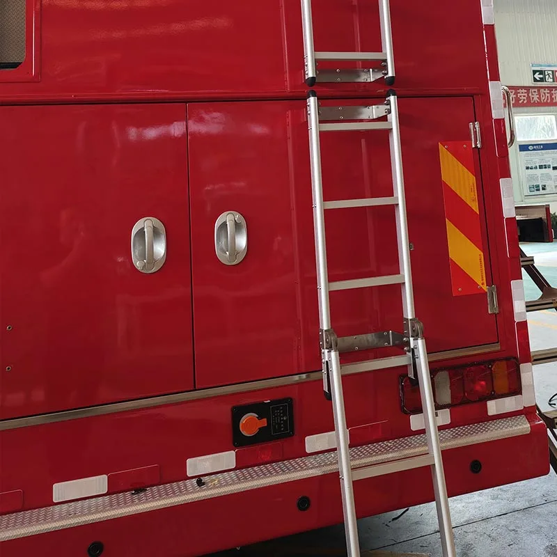 Šplhací rebrík pre špeciálne vozidlá